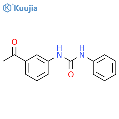 Urea,N-(3-acetylphenyl)-N'-phenyl- structure