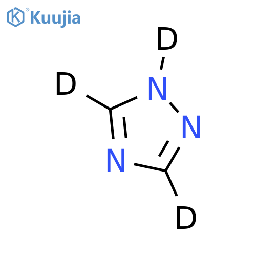 1,2,4-triazole-d3 structure