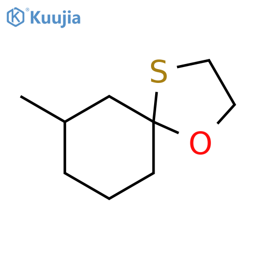 8-Methyl-1-oxa-4-thiaspiro(4.5)decane structure