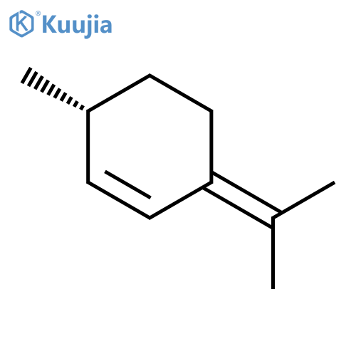 Cyclohexene,3-methyl-6-(1-methylethylidene)-, (3R)- structure