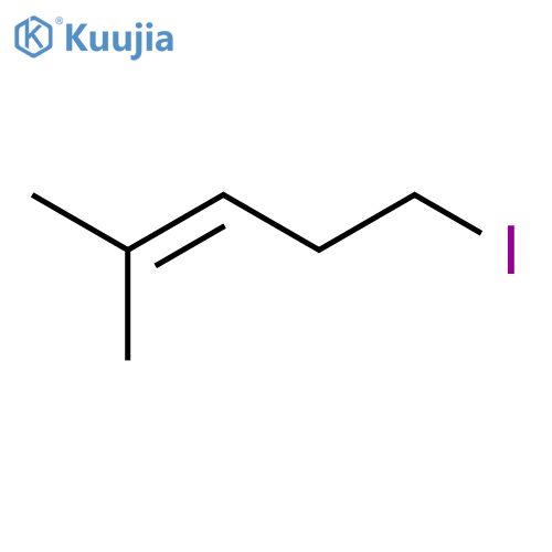 2-PENTENE, 5-IODO-2-METHYL- structure