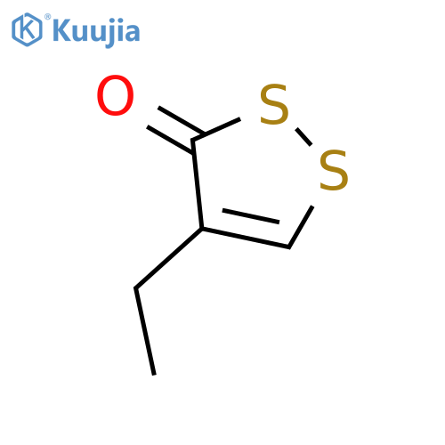 3H-1,2-Dithiol-3-one, 4-ethyl- structure