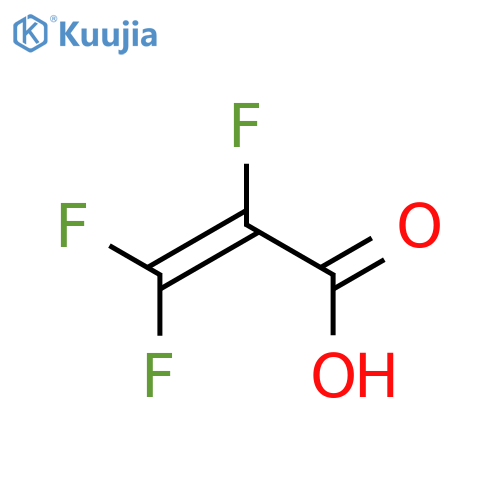 2-Propenoic acid,2,3,3-trifluoro- structure