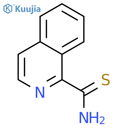 1-Isoquinolinecarbothioamide structure