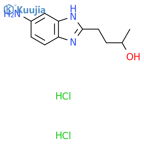 4-(5-Amino-1H-benzo[d]imidazol-2-yl)butan-2-ol dihydrochloride structure
