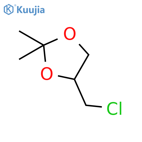 4-Chloromethyl-2,2-dimethyl-1,3-dioxolane structure