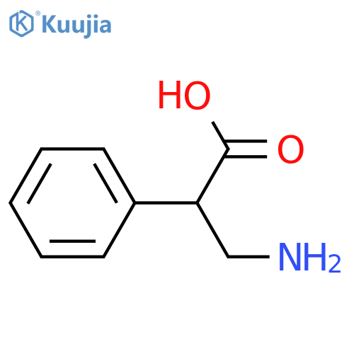 3-Amino-2-phenylpropionic Acid Hydrochloride structure