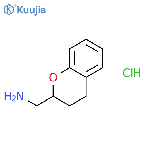 [(2R)-chroman-2-yl]methanamine;hydrochloride structure