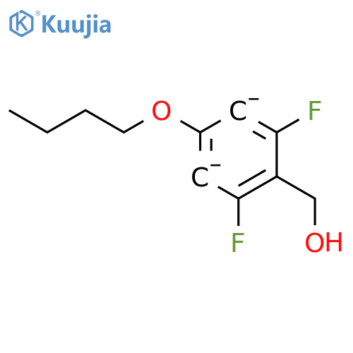 4-Butoxy-2,6-difluorobenzyl alcohol structure
