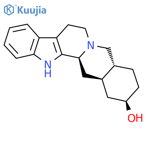 1,2,3,4,4aα,5,7,8,13,13bβ,14,14aβ-Dodecahydrobenzo[g]indolo[2,3-a]quinolizine-2α-ol structure