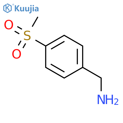 4-(Methylsulfonyl)benzylamine structure
