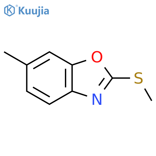 5-Methyl-2-(methylthio)benzodoxazole structure
