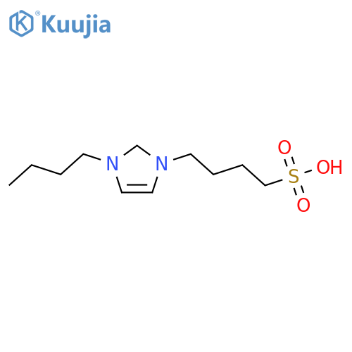 4-3-(But-1-yl)-2,3-dihydro-1H-imidazol-1-ylbutanesulfonic Acid structure