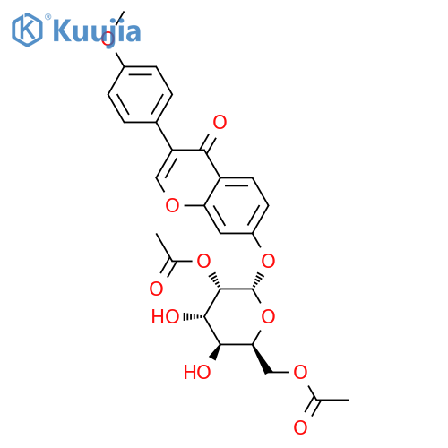 2'',6''-O-Diacetyloninin structure