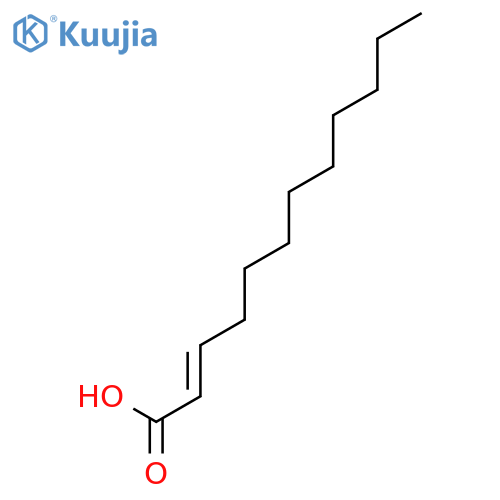 Dodec-2-enoic acid structure
