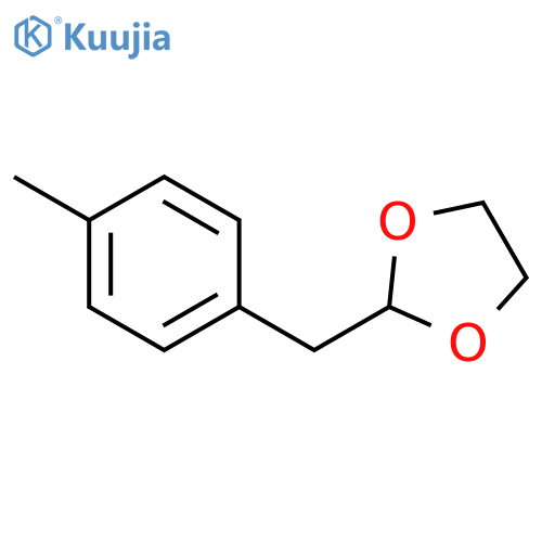1-(1,3-Dioxolan-2-ylmethyl)-4-methylbenzene structure