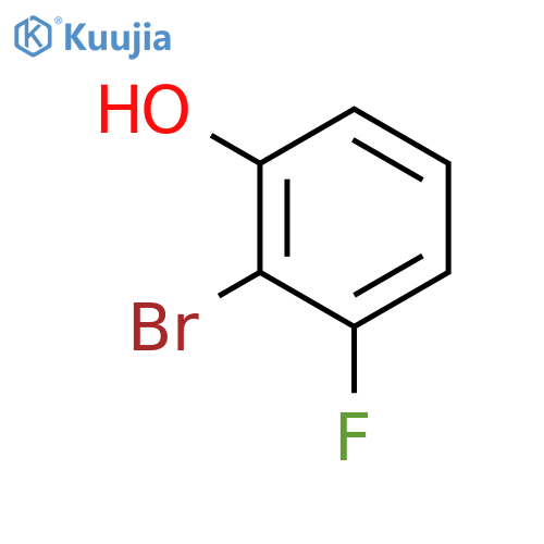 2-Bromo-3-fluorophenol structure