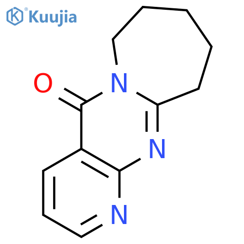 PYRIDO[2',3':4,5]PYRIMIDO[1,2-A]AZEPIN-5(7H)-ONE, 8,9,10,11-TETRAHYDRO- structure