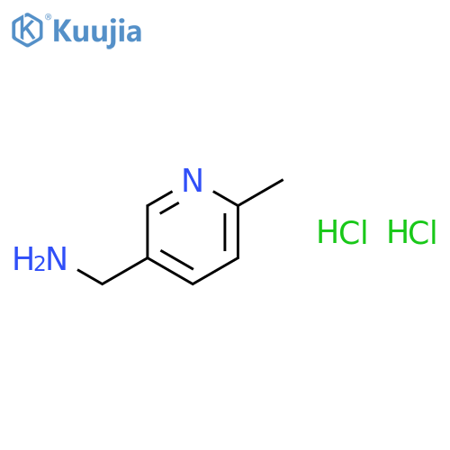 (6-Methylpyridin-3-yl)methanamine dihydrochloride structure