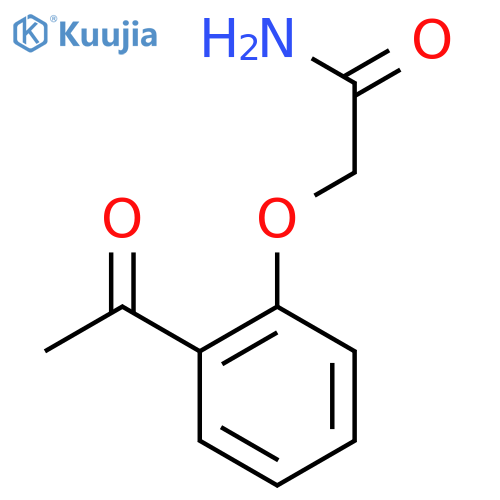 2-(2-Acetylphenoxy)acetamide structure