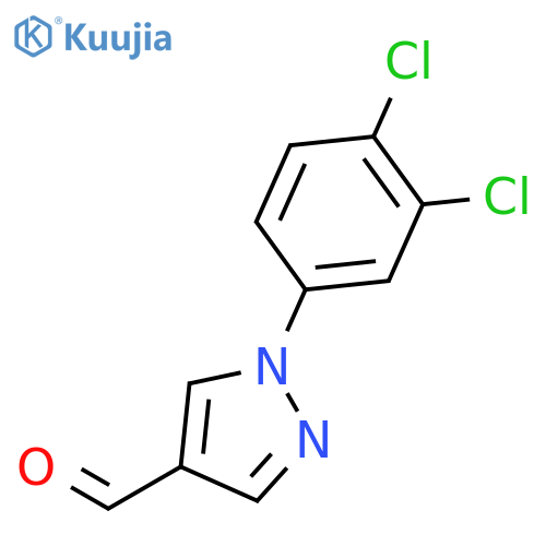 1-(3,4-Dichlorophenyl)-1H-pyrazole-4-carbaldehyde structure