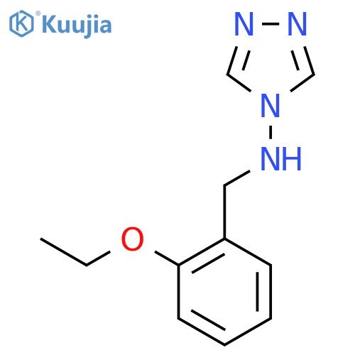 N-(2-Ethoxybenzyl)-N-(4H-1,2,4-triazol-4-yl)amine structure
