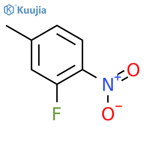 2-fluoro-4-methyl-1-nitrobenzene structure
