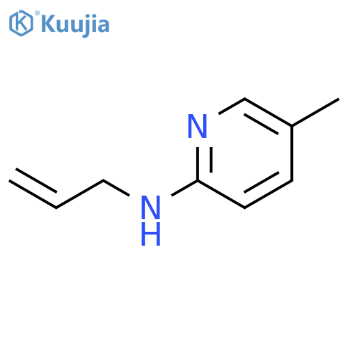 2-Pyridinamine,5-methyl-N-2-propen-1-yl- structure