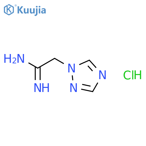 2-(1H-1,2,4-Triazol-1-yl)ethanimidamide structure