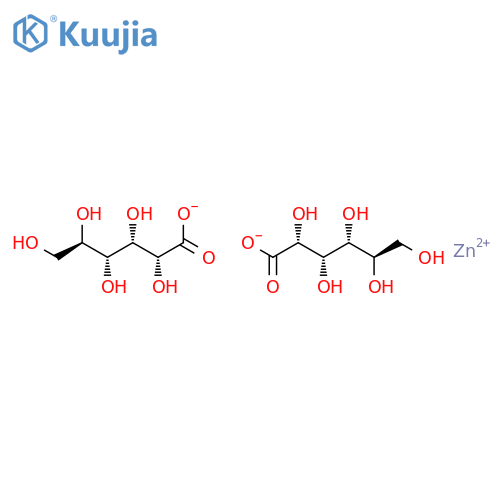 Zinc Gluconate Hydrate structure