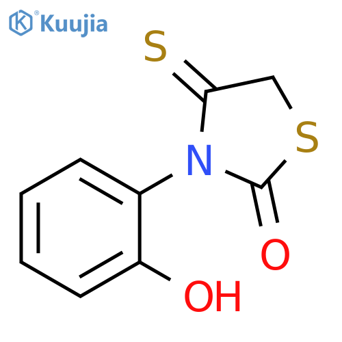 2-Thiazolidinone,3-(2-hydroxyphenyl)-4-thioxo- structure