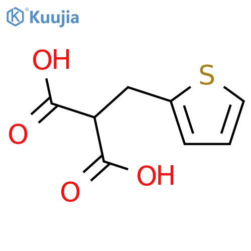 2-(Thiophen-2-yl)methylpropanedioic Acid structure
