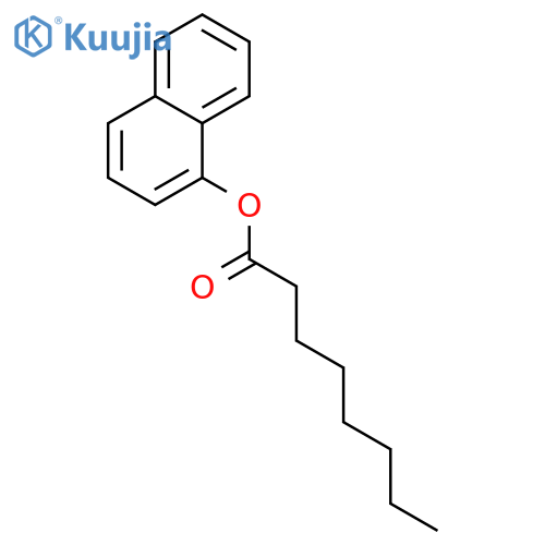 alpha-naphthyl caprylate structure
