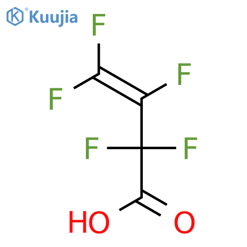2,2,3,4,4-Pentafluoro-3-butenoic acid structure