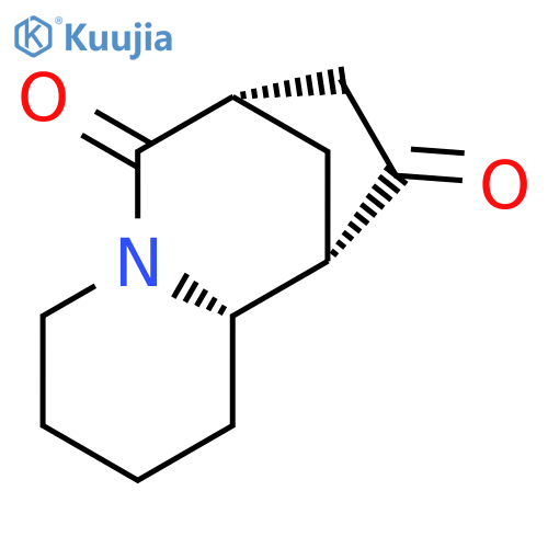 7,10-Methanopyrido[1,2-a]azepine-6,9-dione,octahydro-, (7S,10S,10aS)- structure