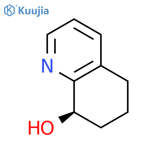 8-Quinolinol,5,6,7,8-tetrahydro-, (8R)- structure