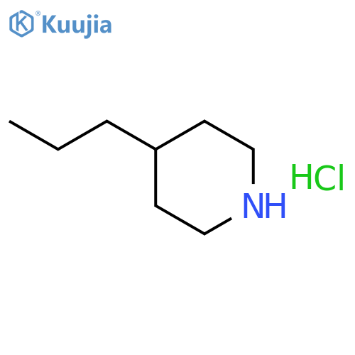 4-Propylpiperidine hydrochloride structure