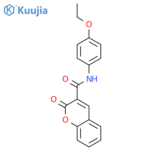 N-(4-ethoxyphenyl)-2-oxo-2h-chromene-3-carboxamide structure