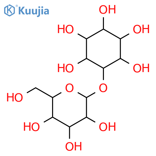 myo-Inositol, 1-O-b-D-glucopyranosyl- (9CI) structure
