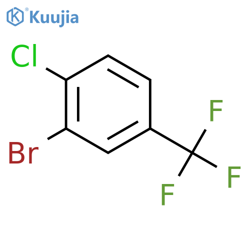 3-Bromo-4-chlorobenzotrifluoride structure