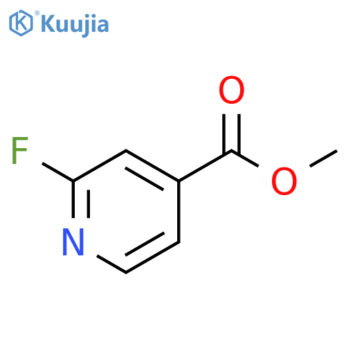methyl 2-fluoropyridine-4-carboxylate structure