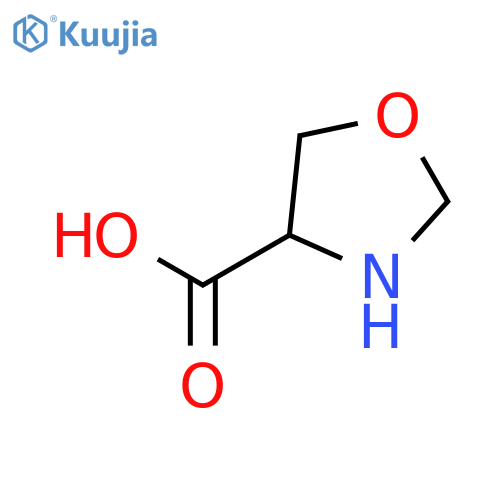 (4s)-1,3-oxazolidine-4-carboxylic Acid structure