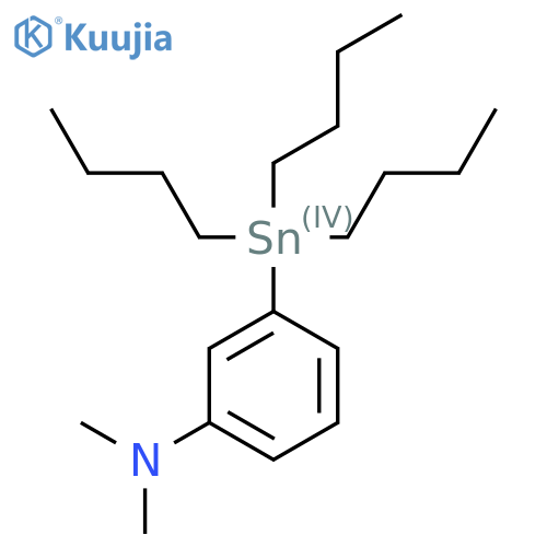 N,N-Dimethyl-3-(tributylstannyl)aniline structure