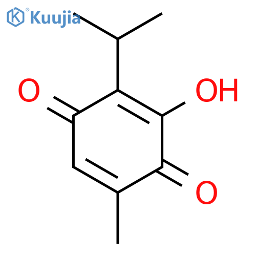 2-hydroxythymoquinone structure