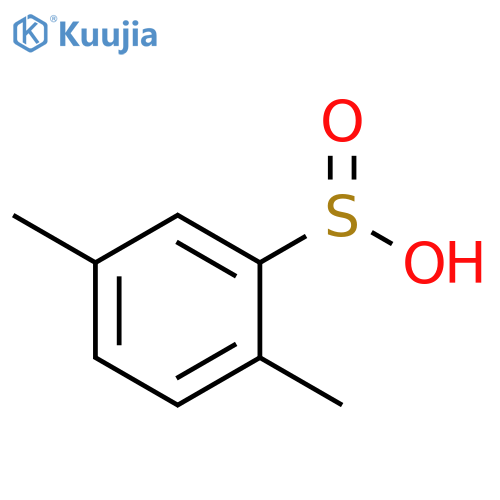 2,5-dimethylbenzene-1-sulfinic acid structure