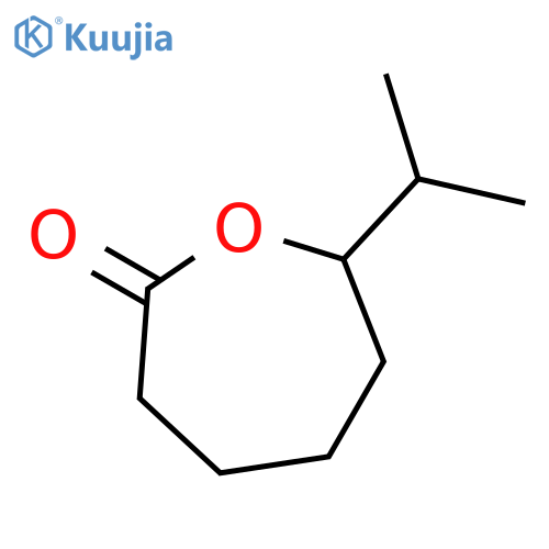 2-Oxepanone, 7-(1-methylethyl)- structure