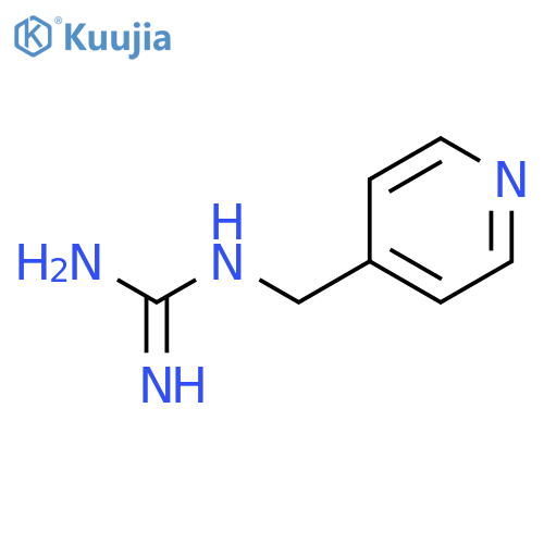 N-(pyridin-4-ylmethyl)guanidine structure