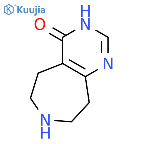 6,7,8,9-Tetrahydro-3H-pyrimido4,5-dazepin-4(5H)-one structure