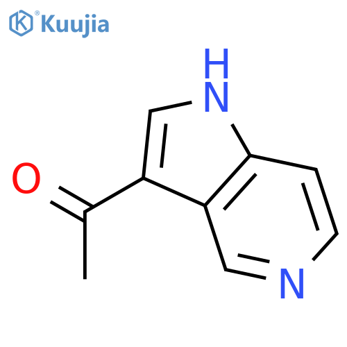 1-{1H-pyrrolo[3,2-c]pyridin-3-yl}ethan-1-one structure