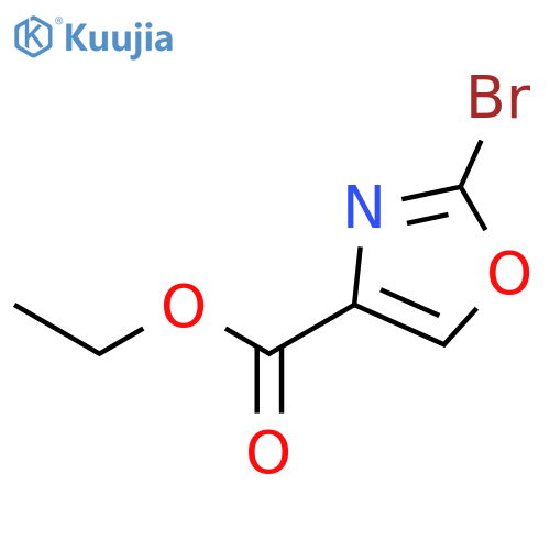ethyl 2-bromo-1,3-oxazole-4-carboxylate structure